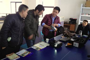 牛津仪器公司到访我公司 牛津仪器公司到访我公司