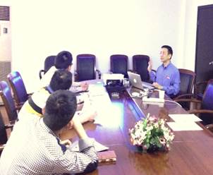 澳大利亚Unidata公司中国区负责人来访 澳大利亚Unidata公司中国区负责人来访