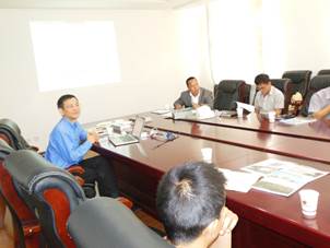 澳大利亚Unidata公司中国区负责人来访 澳大利亚Unidata公司中国区负责人来访